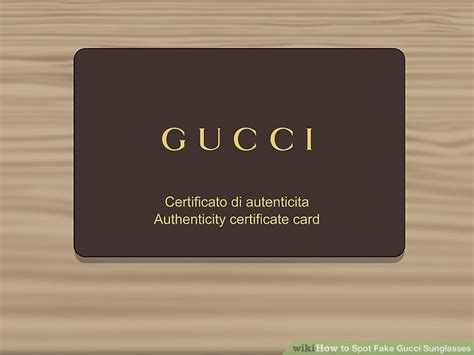 fake gucci brand|gucci authenticity card.